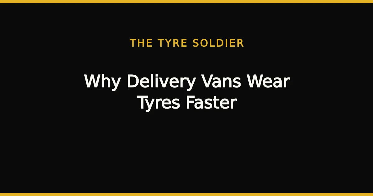 Why Delivery Vans Wear Tyres Faster